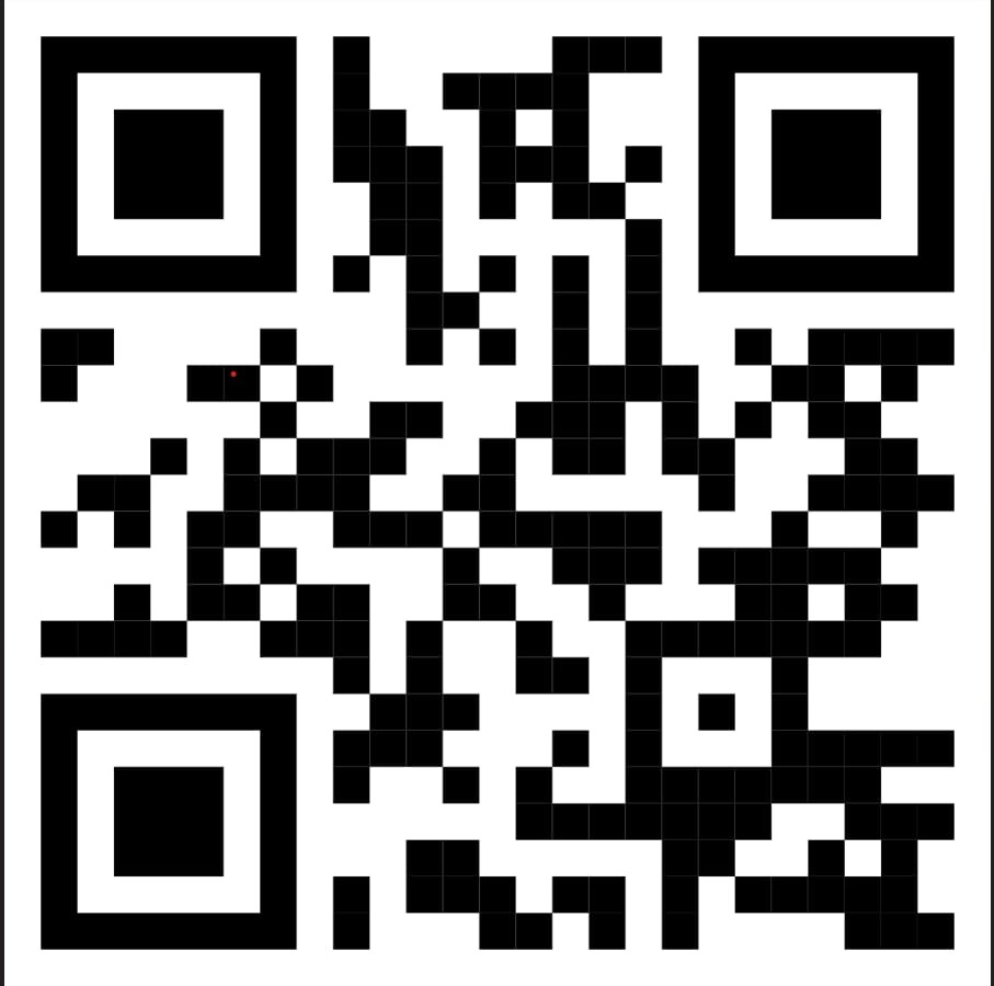 Scan QR code to open the registration form